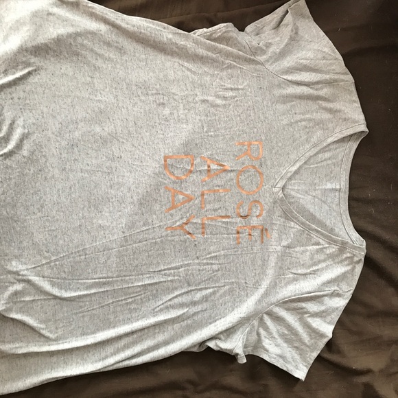 Cute T-shirt. Says rose all day. Super soft/comfy. - Picture 2 of 2